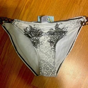 Sinful by Affliction Bikini Bottom Chain Rose XL